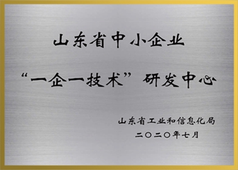 山東省“一企一技術”研發(fā)中心